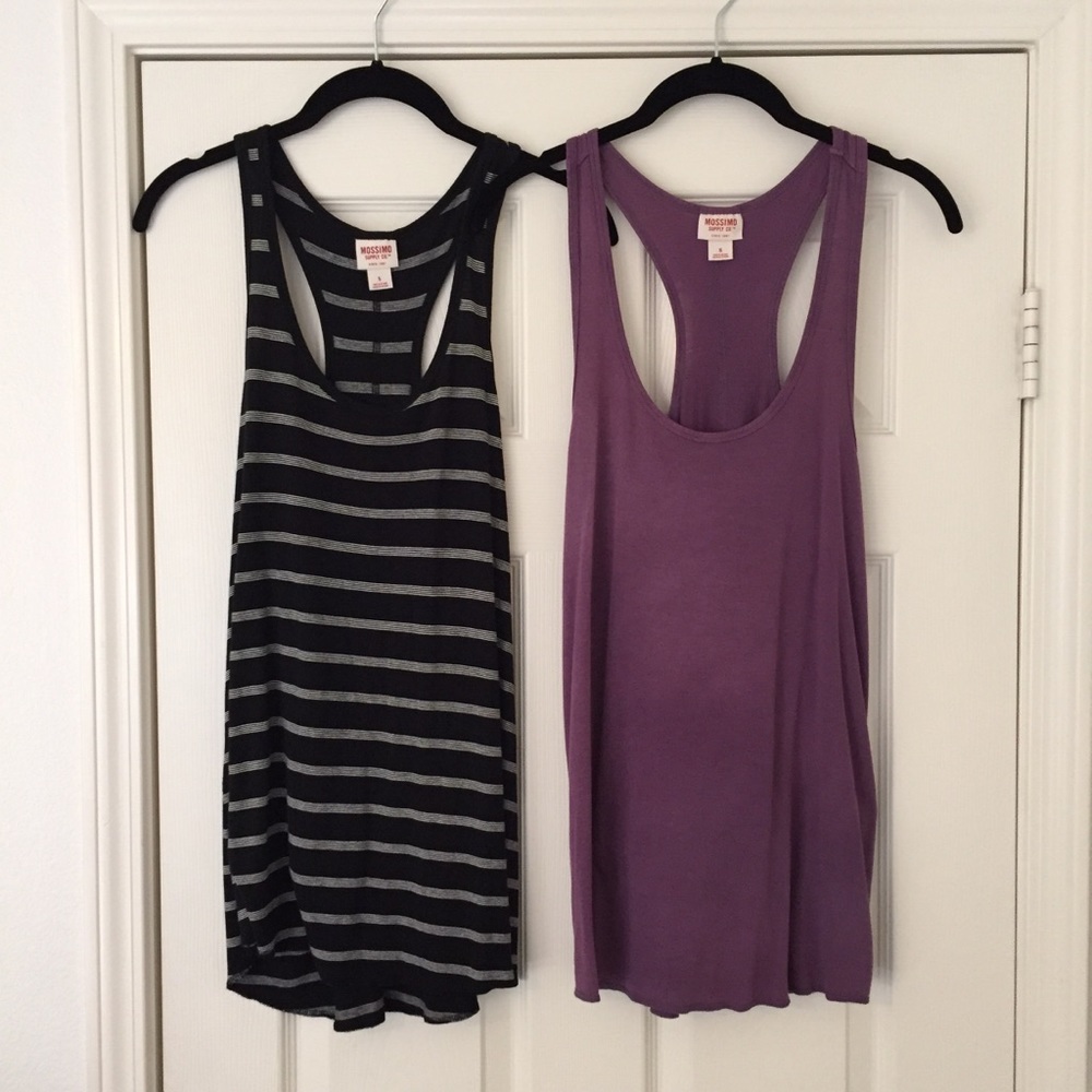 Pair of Racer Back Mossimo Tank Tops